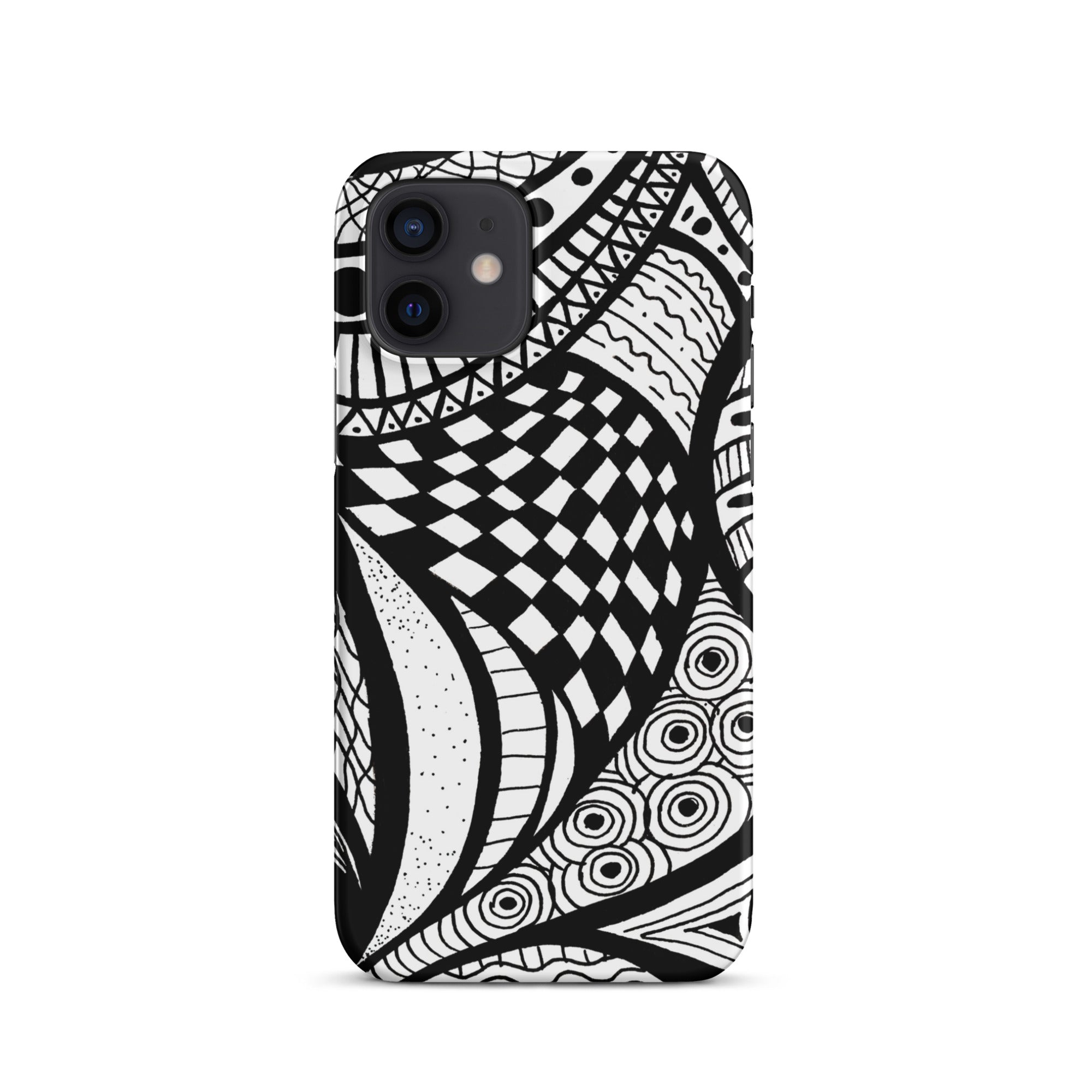 Rangoli Design iPhone® Dual-Layered Tough Case : Fashionable Protection, Induction Charging Compatible, Global Shipping, JHTEE Accessories. - JHTEE