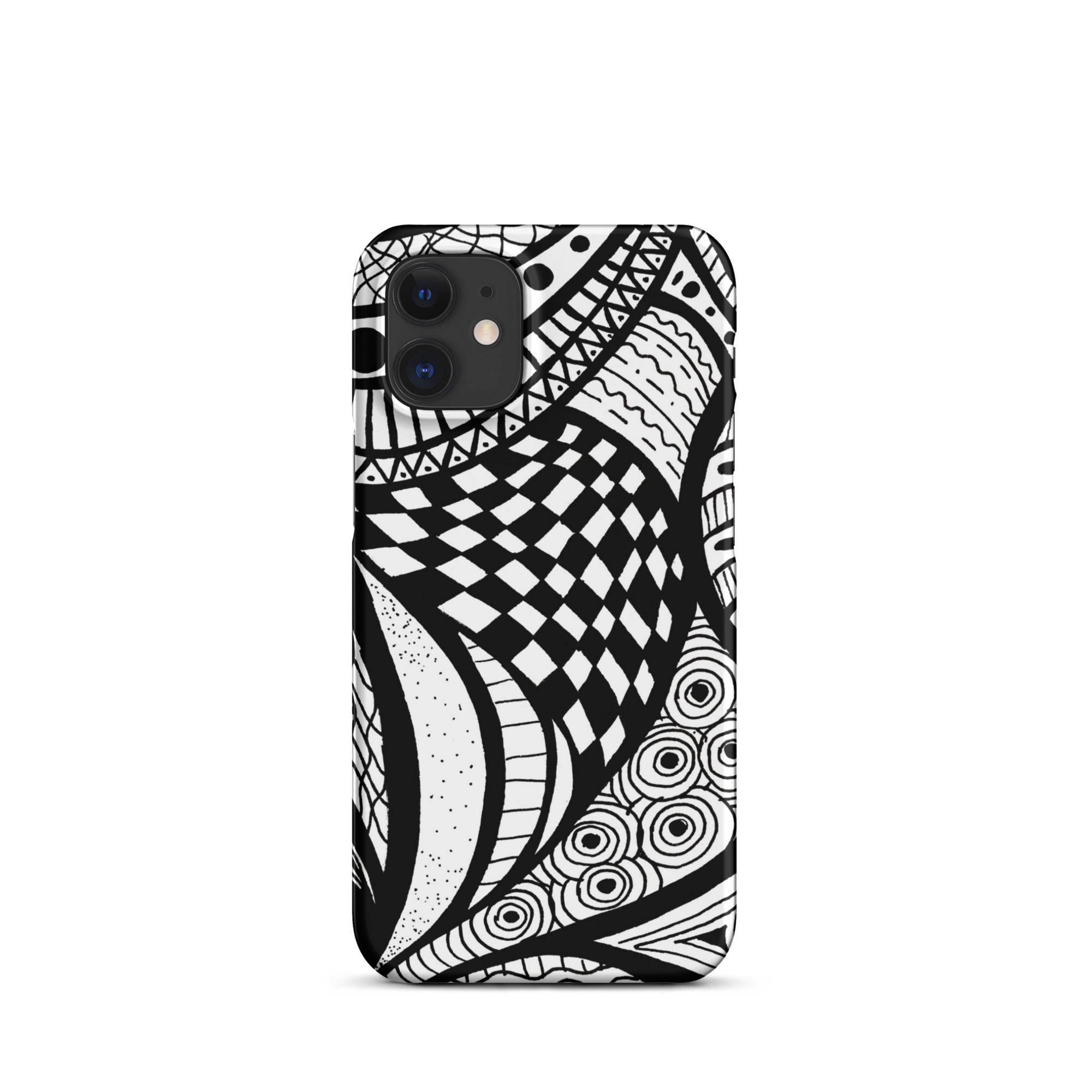 Rangoli Design iPhone® Dual-Layered Tough Case : Fashionable Protection, Induction Charging Compatible, Global Shipping, JHTEE Accessories. - JHTEE