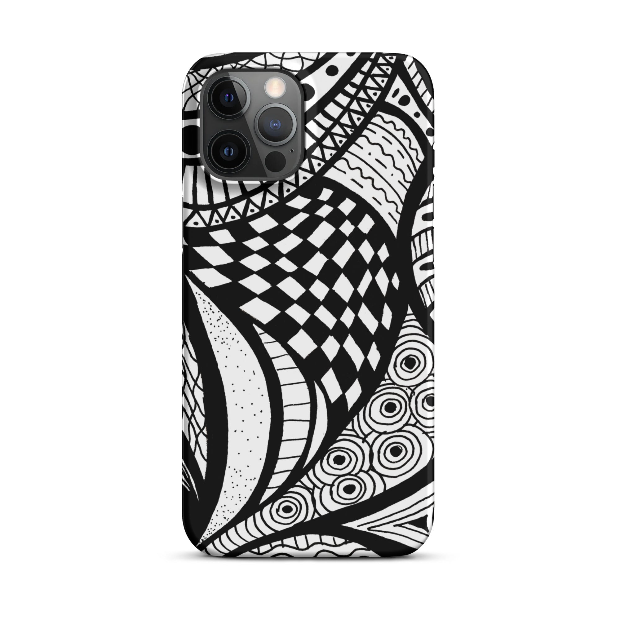 Rangoli Design iPhone® Dual-Layered Tough Case : Fashionable Protection, Induction Charging Compatible, Global Shipping, JHTEE Accessories. - JHTEE
