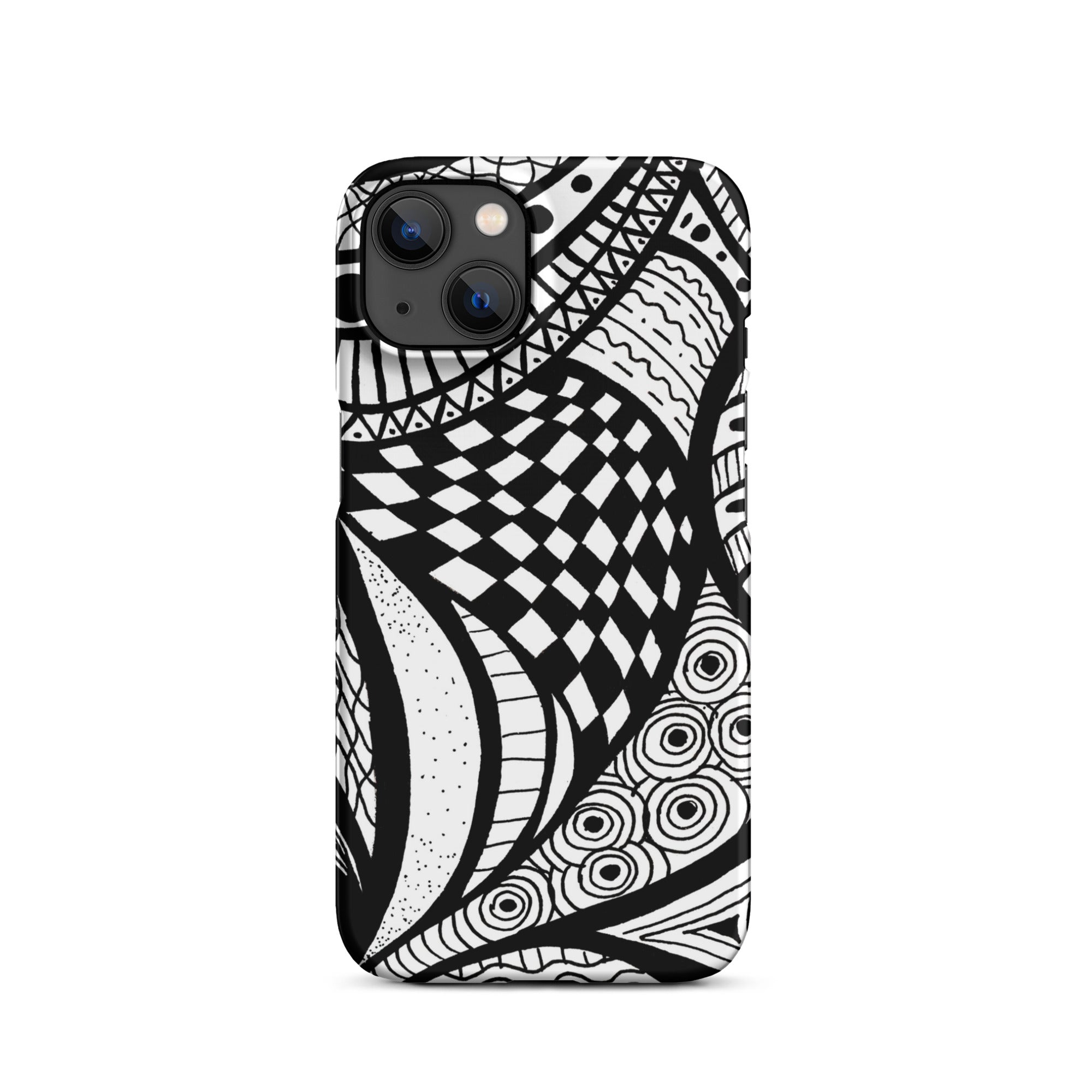 Rangoli Design iPhone® Dual-Layered Tough Case : Fashionable Protection, Induction Charging Compatible, Global Shipping, JHTEE Accessories. - JHTEE