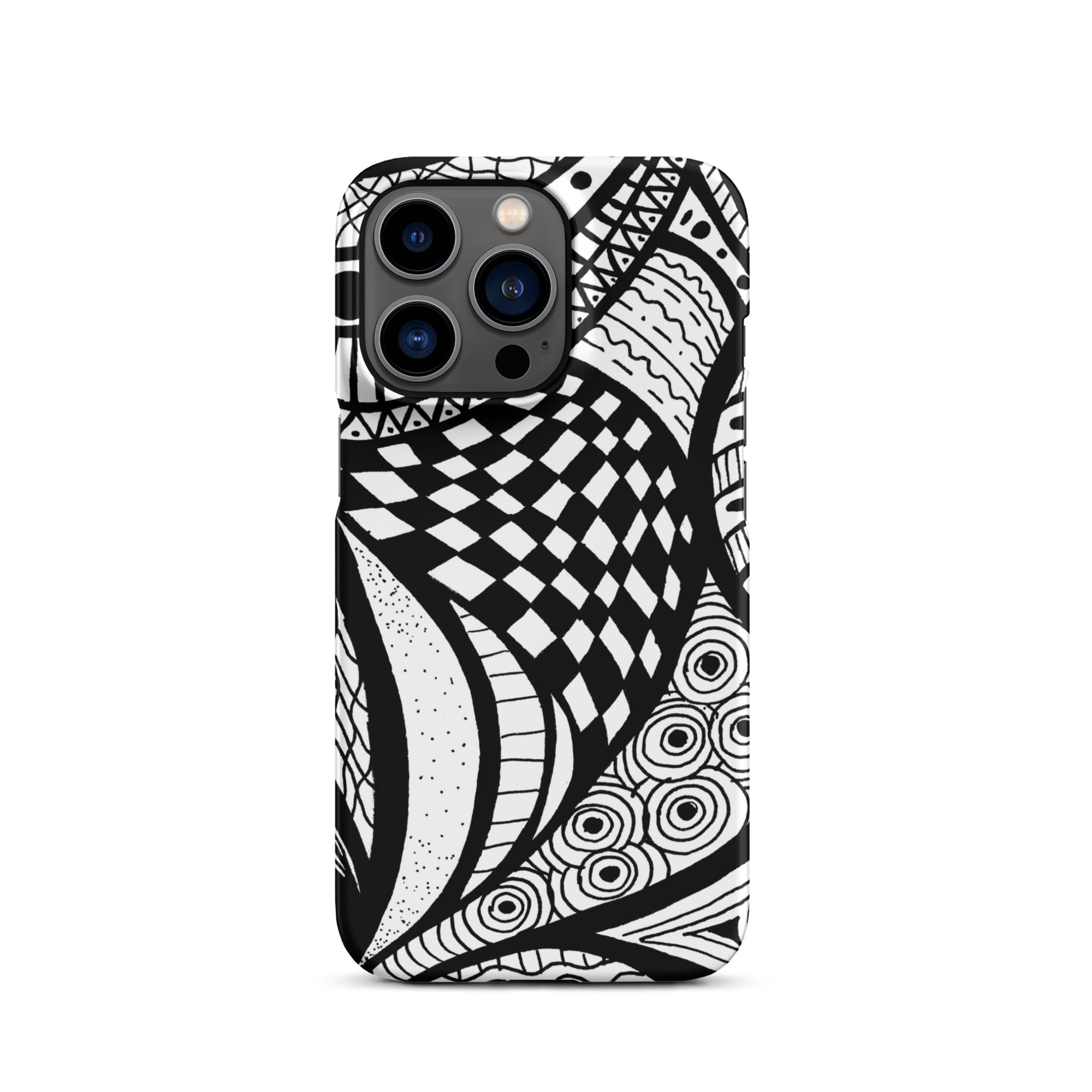 Rangoli Design iPhone® Dual-Layered Tough Case : Fashionable Protection, Induction Charging Compatible, Global Shipping, JHTEE Accessories. - JHTEE