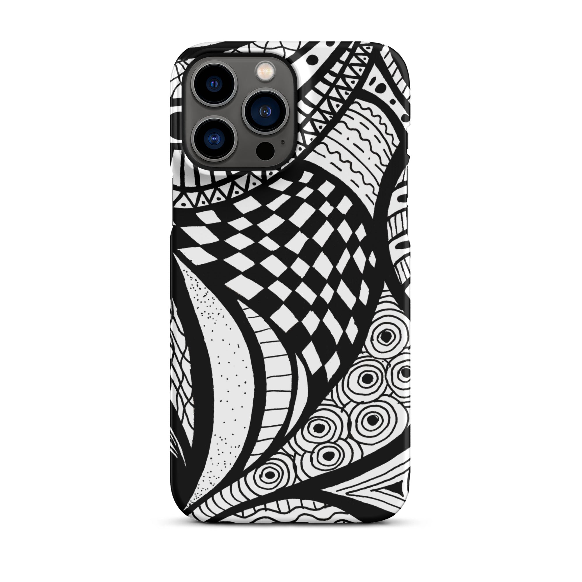 Rangoli Design iPhone® Dual-Layered Tough Case : Fashionable Protection, Induction Charging Compatible, Global Shipping, JHTEE Accessories. - JHTEE