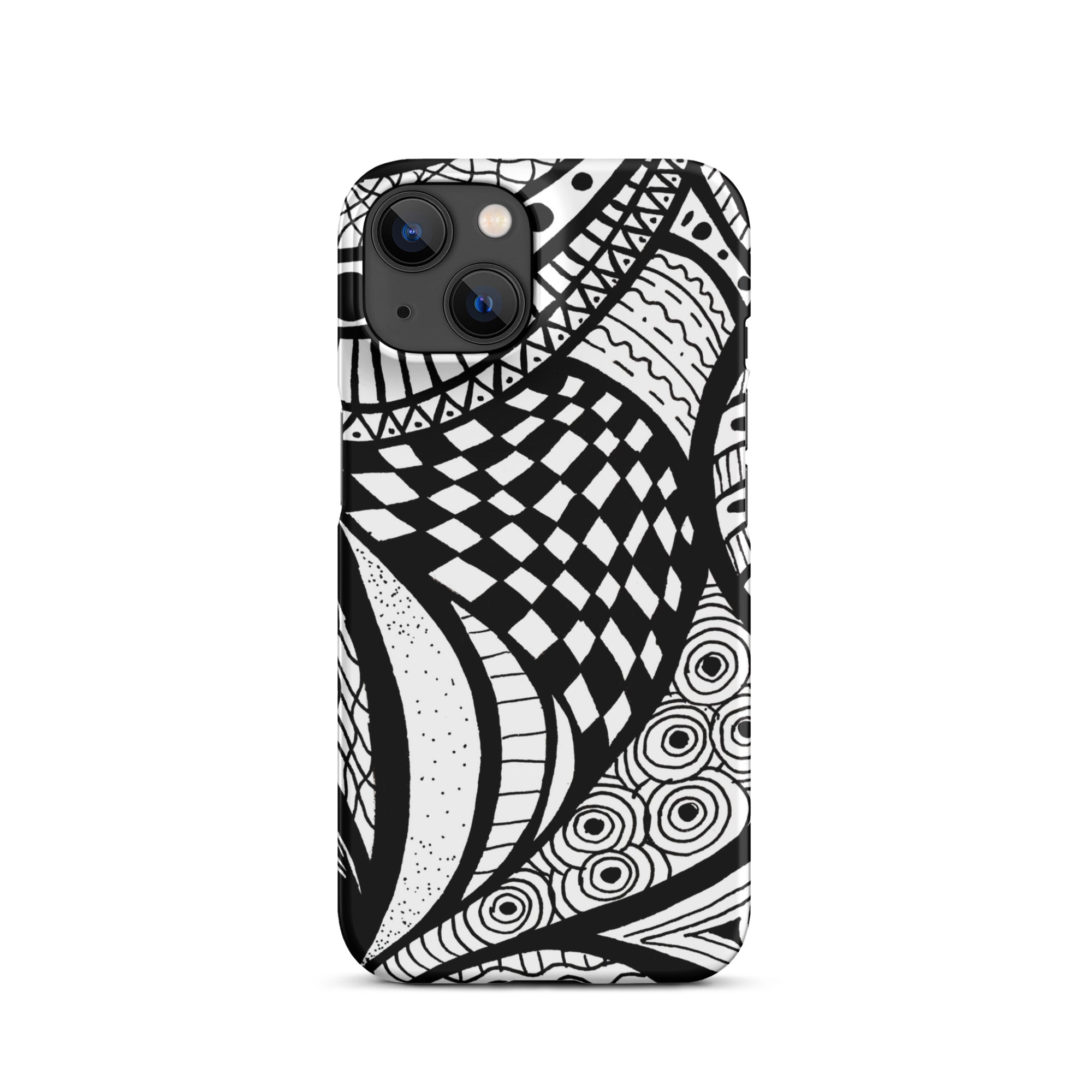 Rangoli Design iPhone® Dual-Layered Tough Case : Fashionable Protection, Induction Charging Compatible, Global Shipping, JHTEE Accessories. - JHTEE
