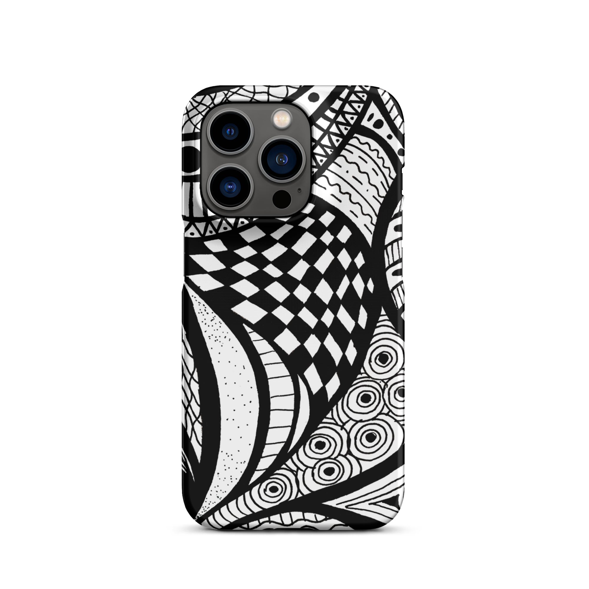 Rangoli Design iPhone® Dual-Layered Tough Case : Fashionable Protection, Induction Charging Compatible, Global Shipping, JHTEE Accessories. - JHTEE