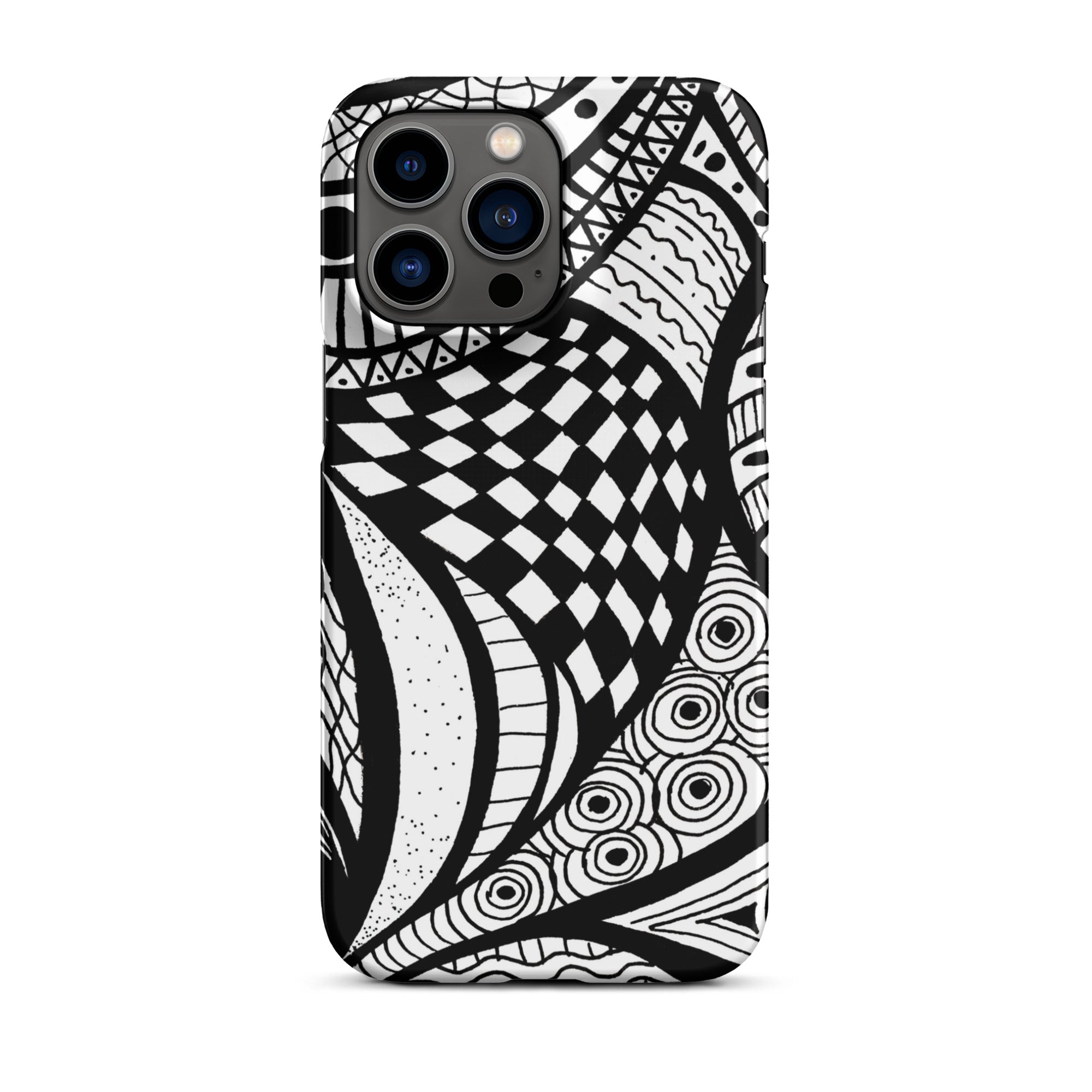 Rangoli Design iPhone® Dual-Layered Tough Case : Fashionable Protection, Induction Charging Compatible, Global Shipping, JHTEE Accessories. - JHTEE