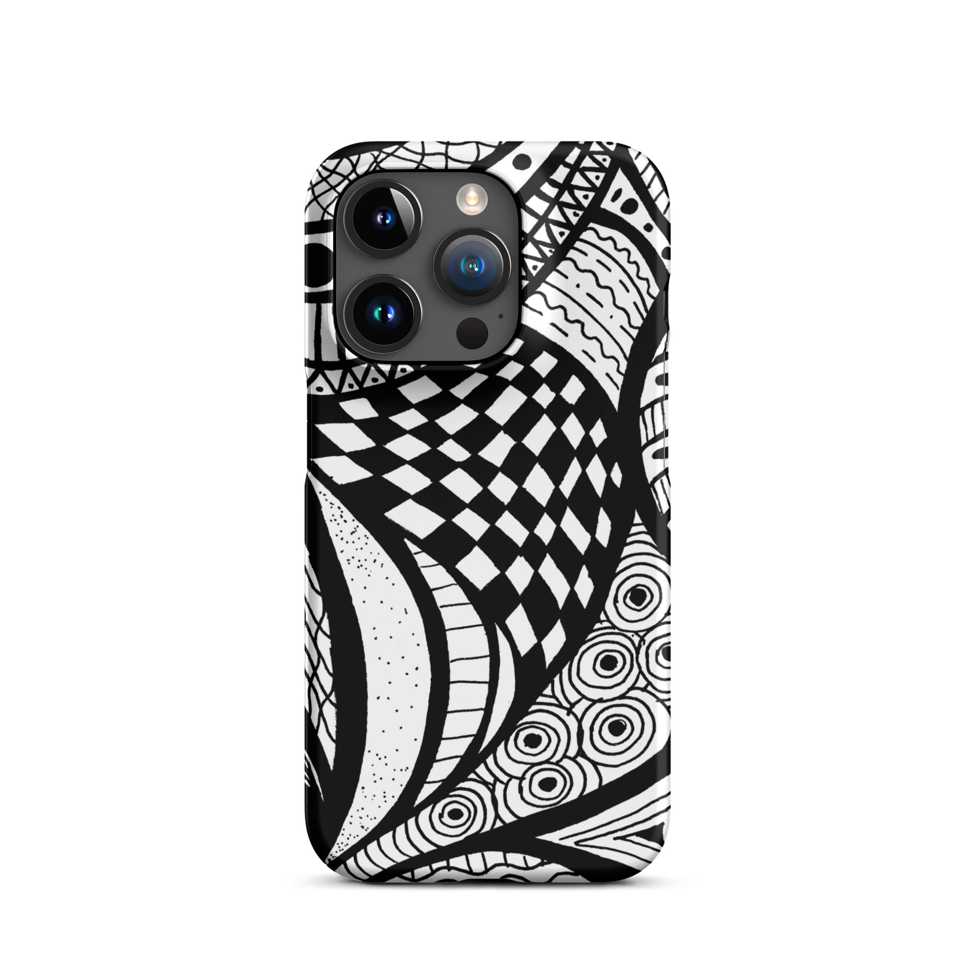 Rangoli Design iPhone® Dual-Layered Tough Case : Fashionable Protection, Induction Charging Compatible, Global Shipping, JHTEE Accessories. - JHTEE