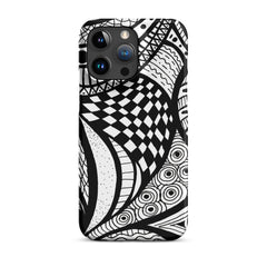 Rangoli Design iPhone® Dual-Layered Tough Case : Fashionable Protection, Induction Charging Compatible, Global Shipping, JHTEE Accessories. - JHTEE