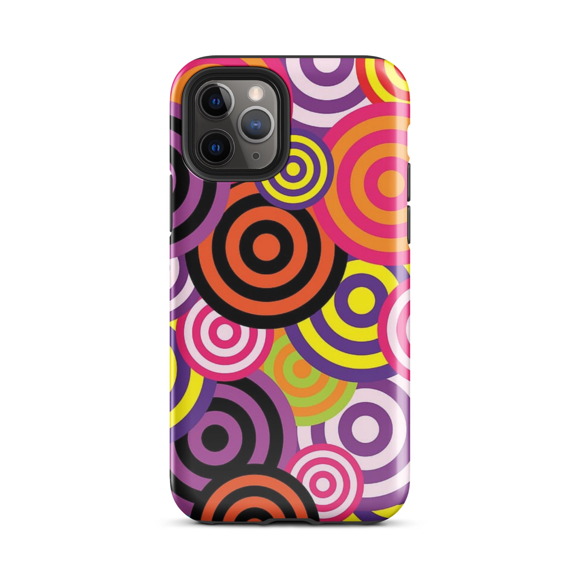Swirly iPhone® Dual-Layered Tough Case : Fashionable Protection, Induction Charging Compatible, Global Shipping, JHTEE Accessories. - JHTEE