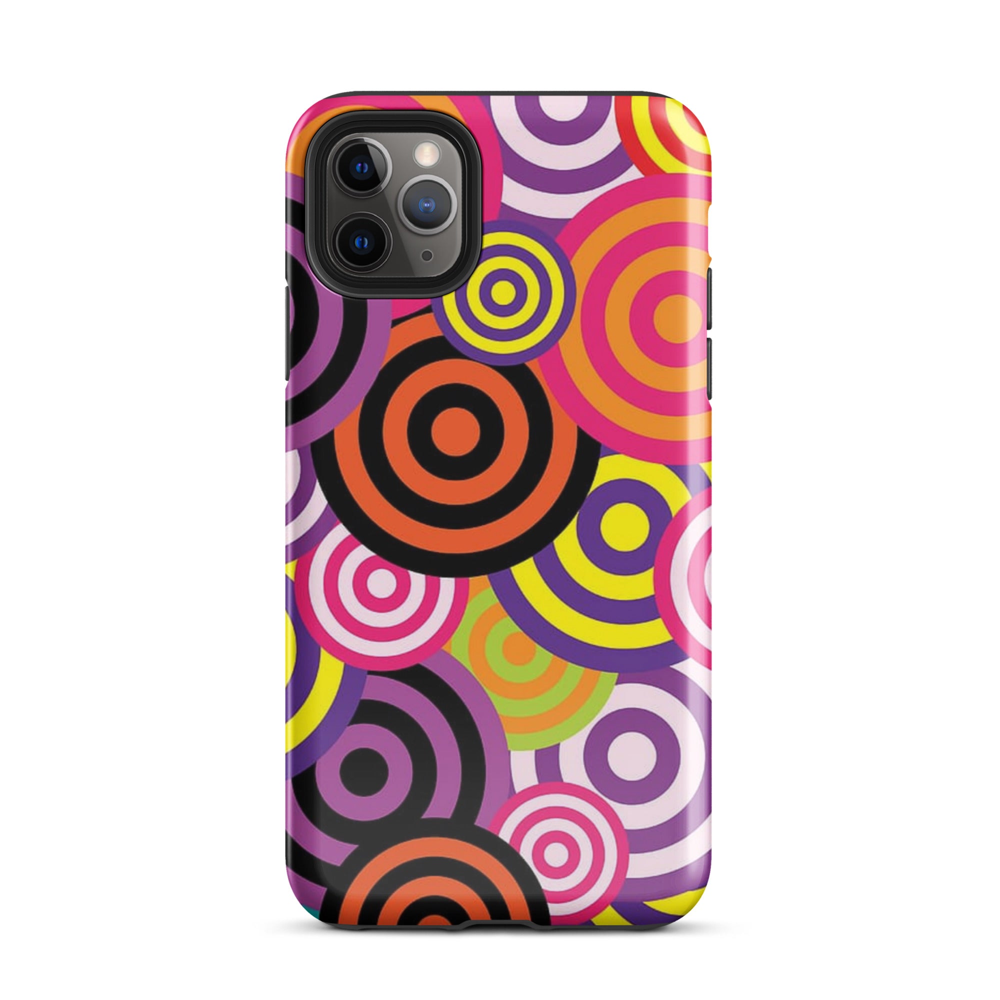Swirly iPhone® Dual-Layered Tough Case : Fashionable Protection, Induction Charging Compatible, Global Shipping, JHTEE Accessories. - JHTEE