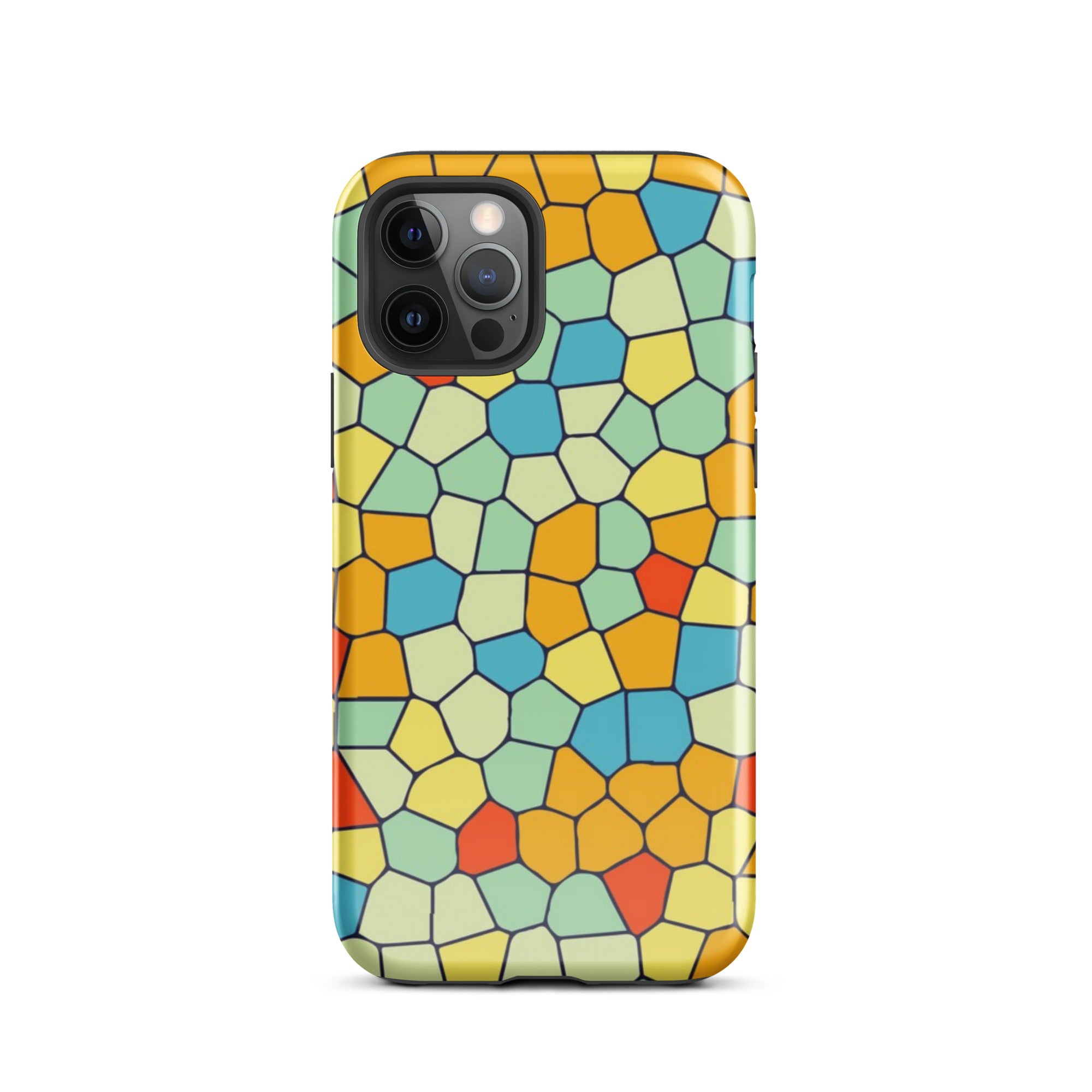 Tiles iPhone Dual-Layered Tough Case, Fashionable Protection, Induction Charging Compatible, Global Shipping, JHTEE Accessories. - JHTEE