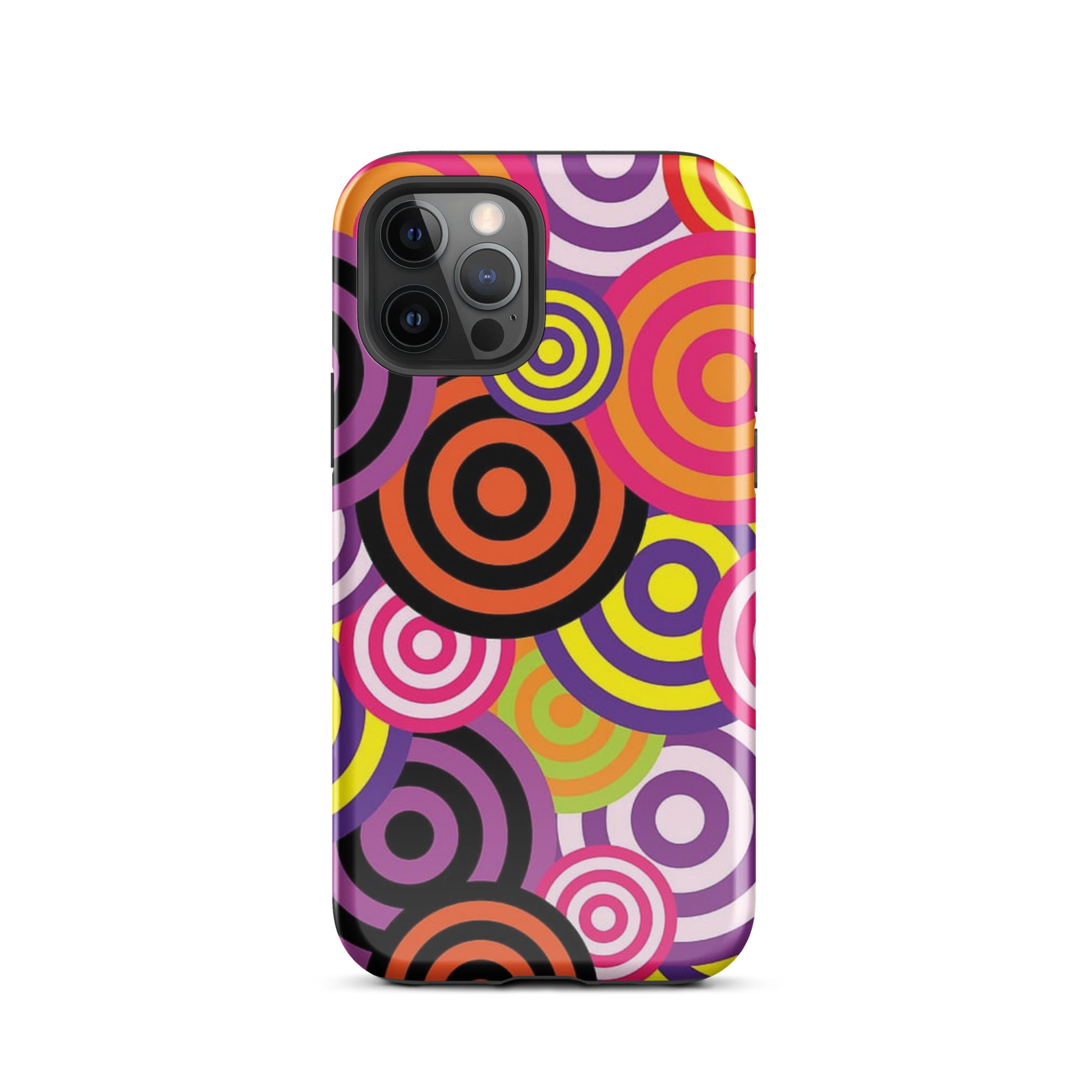 Swirly iPhone® Dual-Layered Tough Case : Fashionable Protection, Induction Charging Compatible, Global Shipping, JHTEE Accessories. - JHTEE