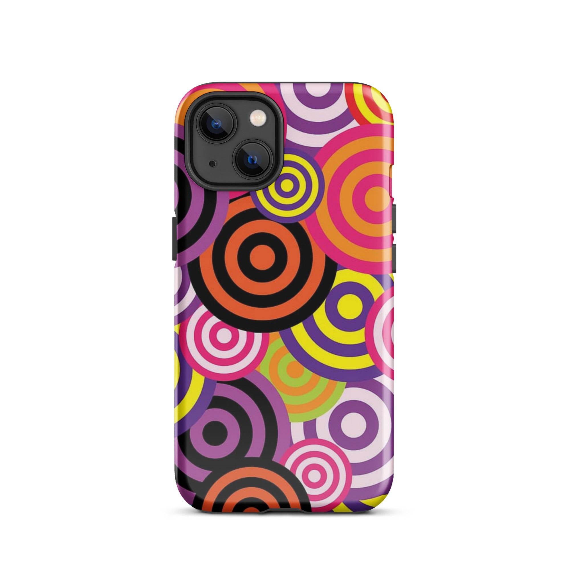 Swirly iPhone® Dual-Layered Tough Case : Fashionable Protection, Induction Charging Compatible, Global Shipping, JHTEE Accessories. - JHTEE