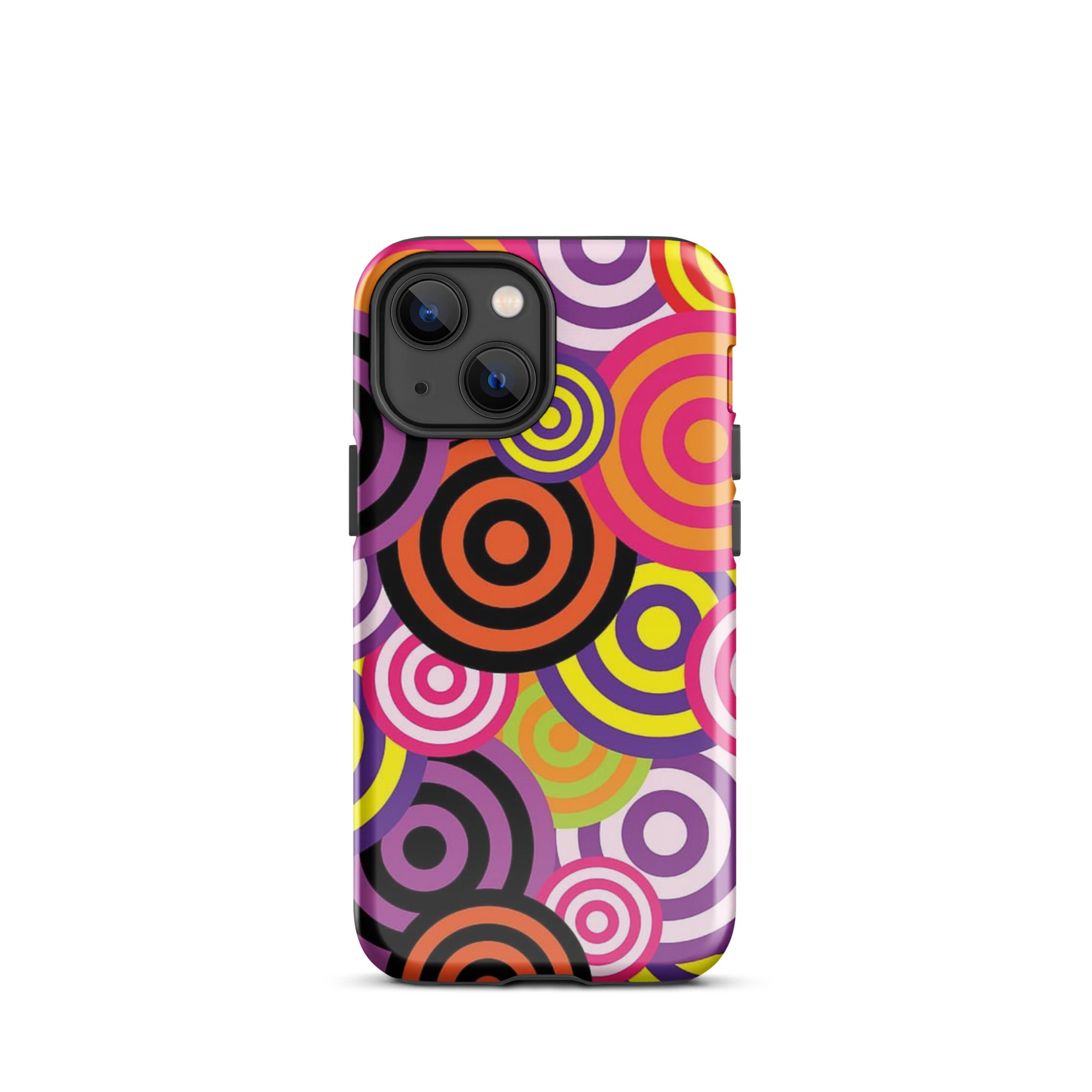 Swirly iPhone® Dual-Layered Tough Case : Fashionable Protection, Induction Charging Compatible, Global Shipping, JHTEE Accessories. - JHTEE