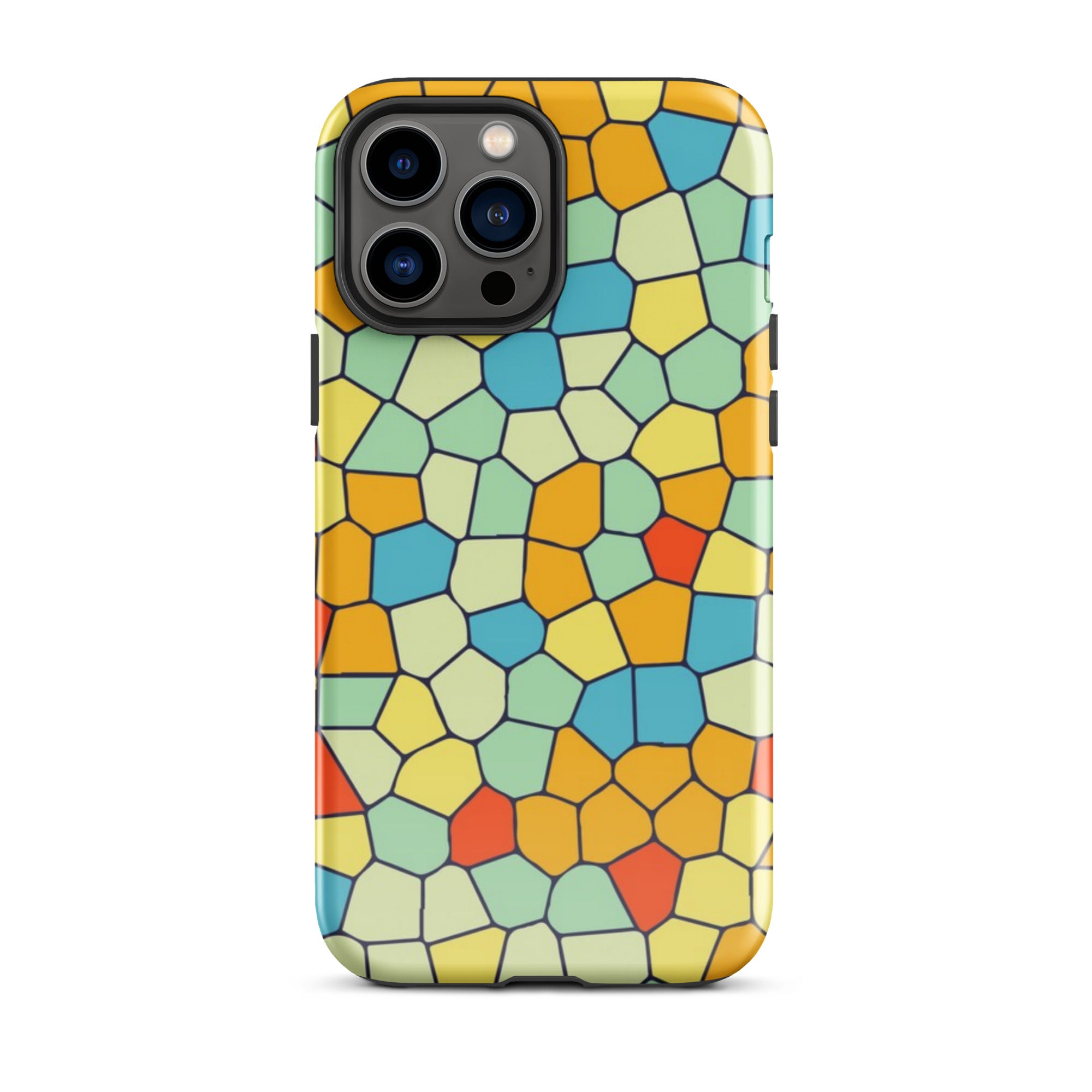 Tiles iPhone Dual-Layered Tough Case, Fashionable Protection, Induction Charging Compatible, Global Shipping, JHTEE Accessories. - JHTEE