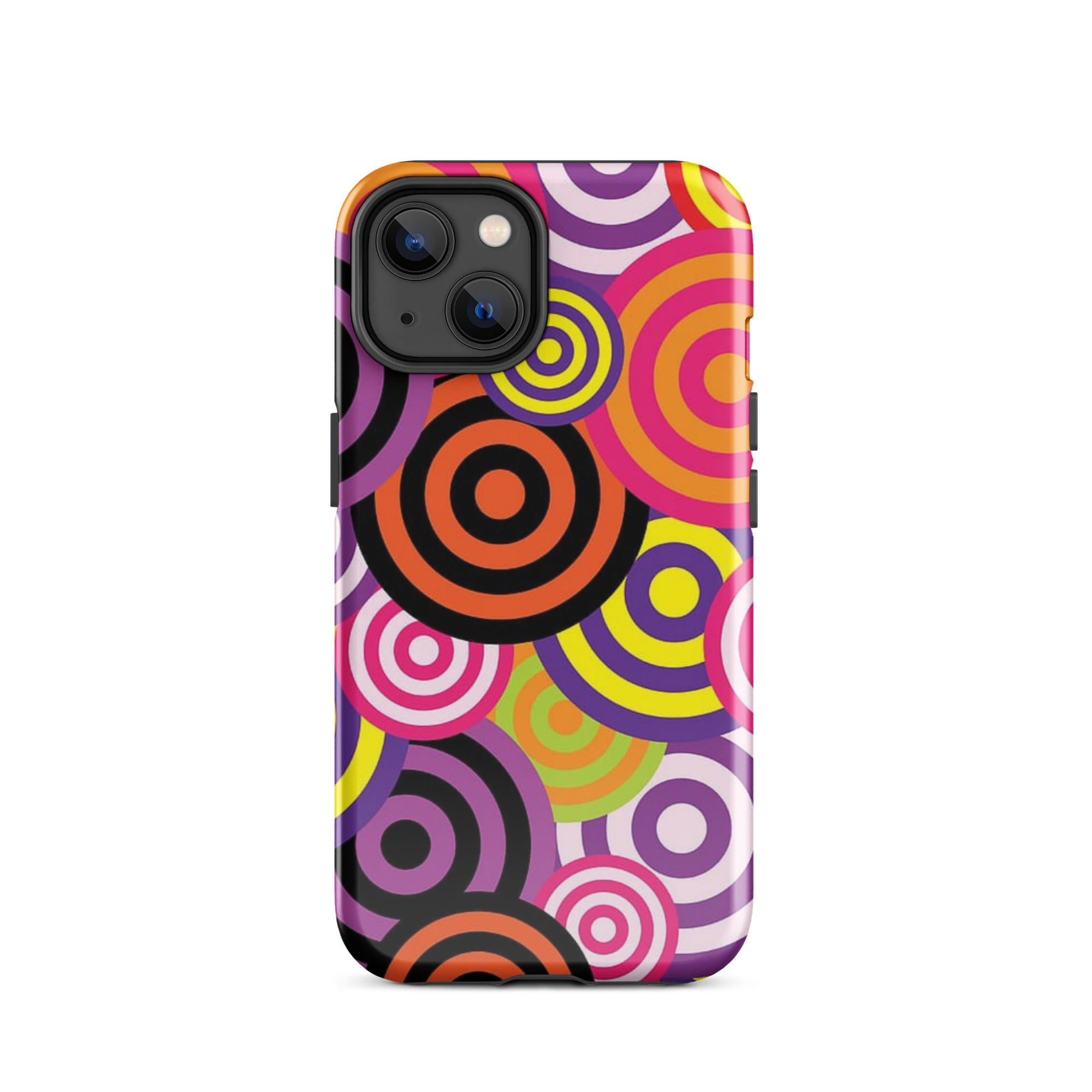 Swirly iPhone® Dual-Layered Tough Case : Fashionable Protection, Induction Charging Compatible, Global Shipping, JHTEE Accessories. - JHTEE