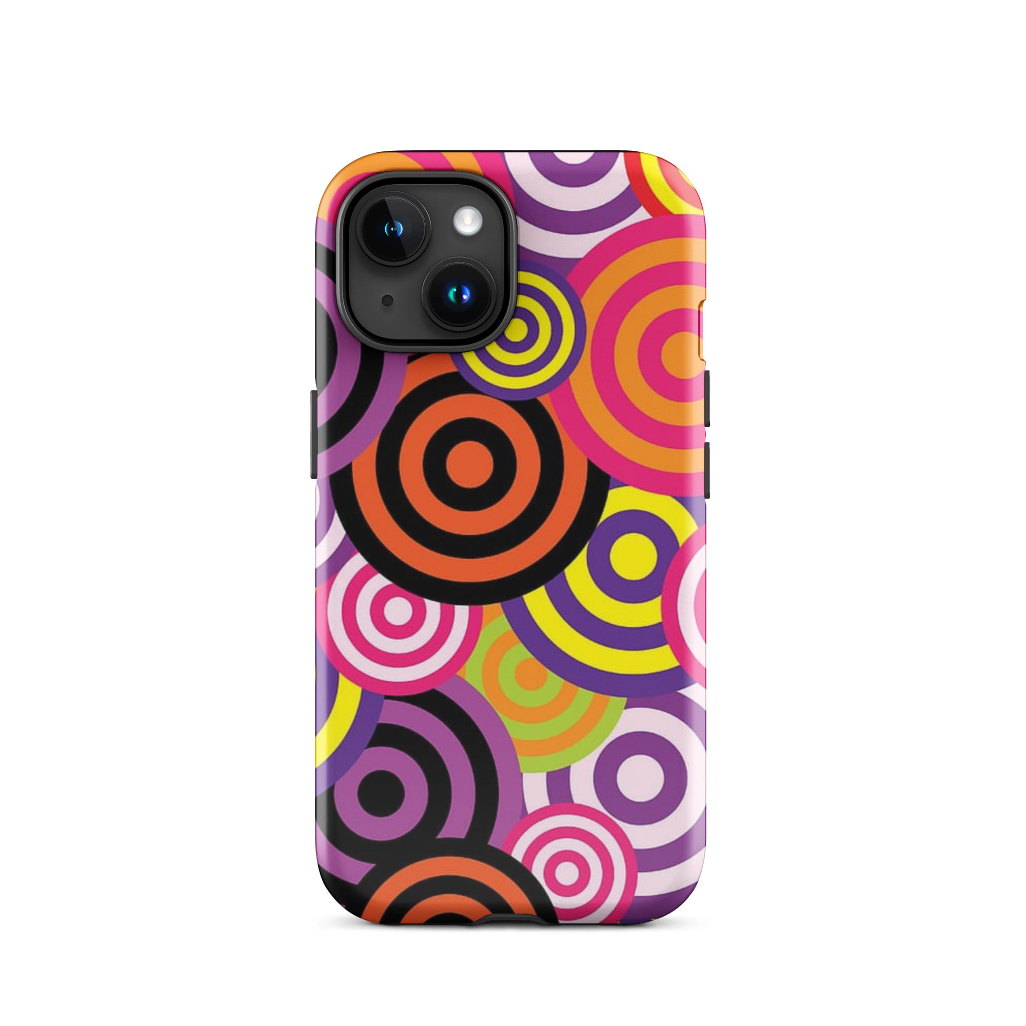 Swirly iPhone® Dual-Layered Tough Case : Fashionable Protection, Induction Charging Compatible, Global Shipping, JHTEE Accessories. - JHTEE