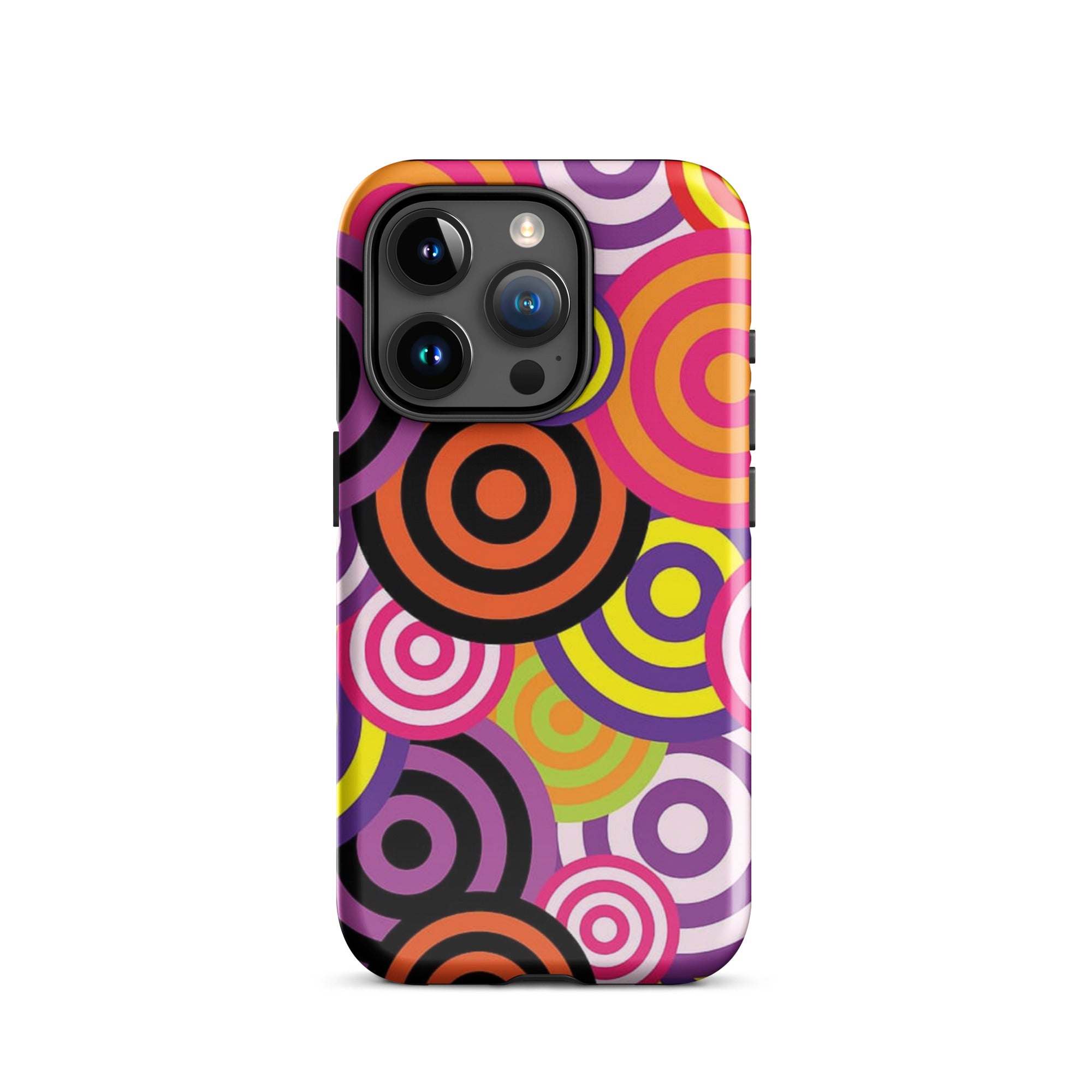 Swirly iPhone® Dual-Layered Tough Case : Fashionable Protection, Induction Charging Compatible, Global Shipping, JHTEE Accessories. - JHTEE