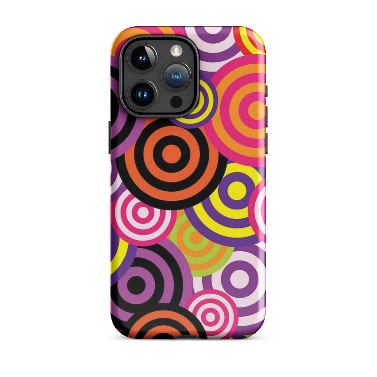 Swirly iPhone® Dual-Layered Tough Case : Fashionable Protection, Induction Charging Compatible, Global Shipping, JHTEE Accessories. - JHTEE