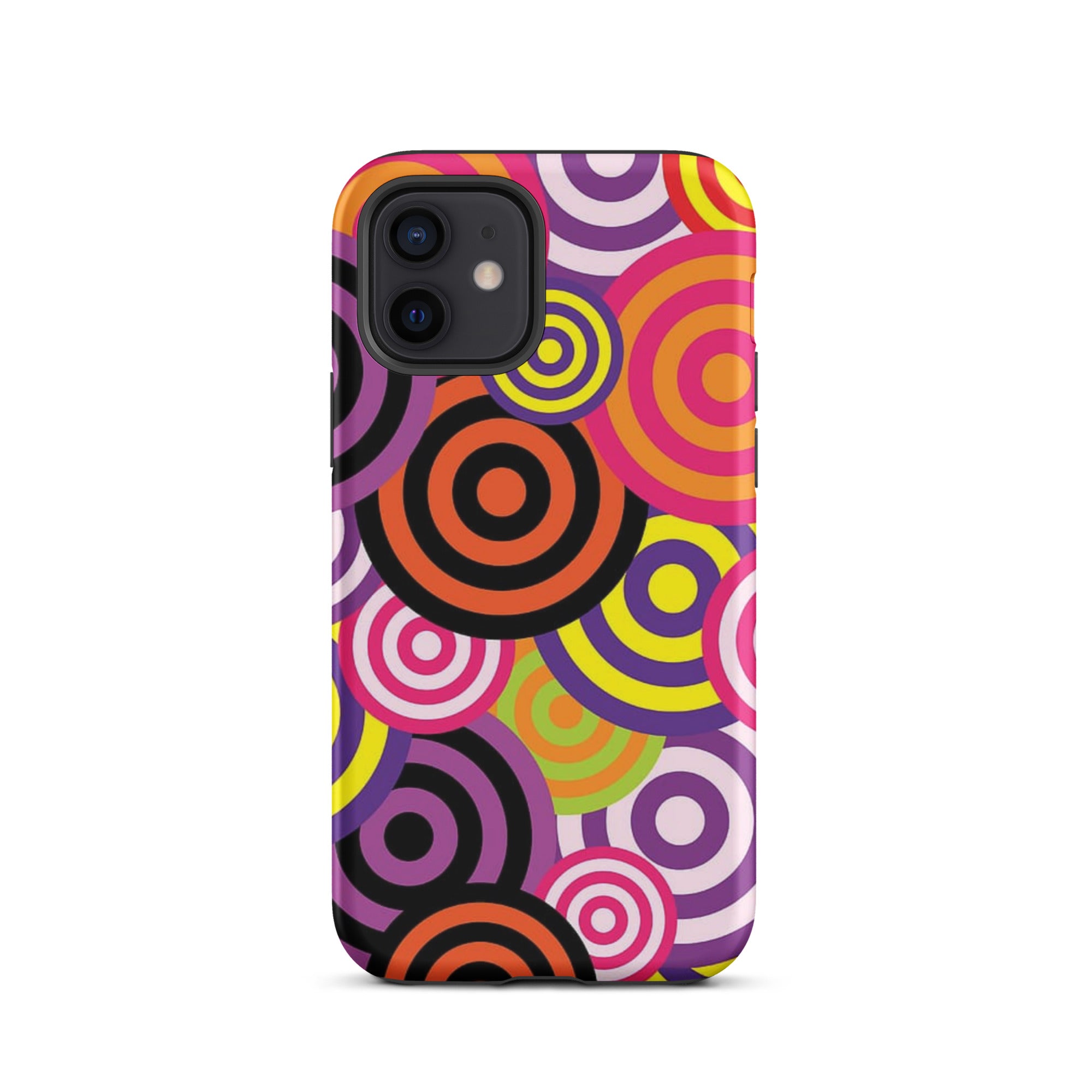 Swirly iPhone® Dual-Layered Tough Case : Fashionable Protection, Induction Charging Compatible, Global Shipping, JHTEE Accessories. - JHTEE