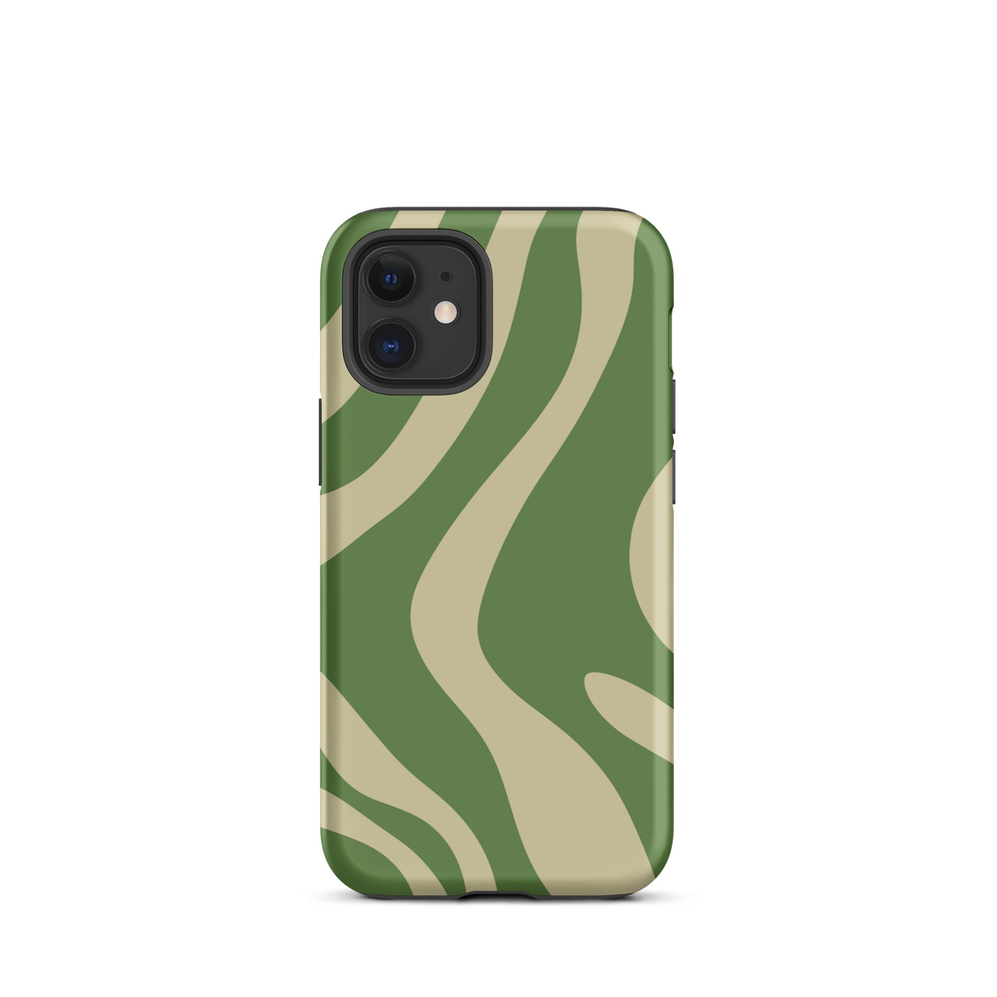 Green Wave iPhone® Dual-Layered Tough Case : Fashionable Protection, Induction Charging Compatible, Global Shipping, JHTEE Accessories. - JHTEE