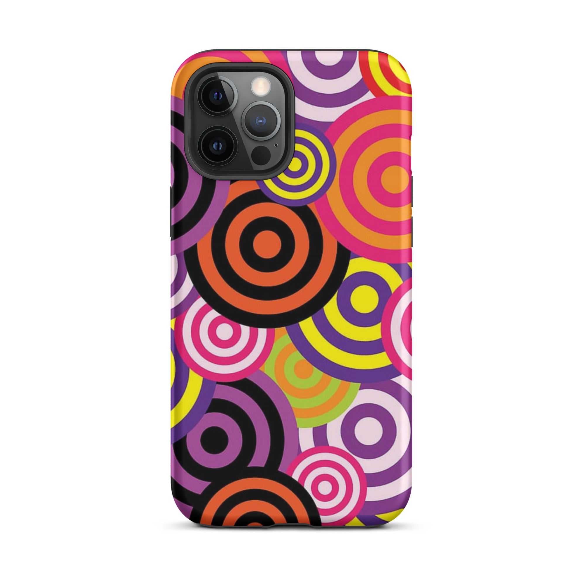 Swirly iPhone® Dual-Layered Tough Case : Fashionable Protection, Induction Charging Compatible, Global Shipping, JHTEE Accessories. - JHTEE