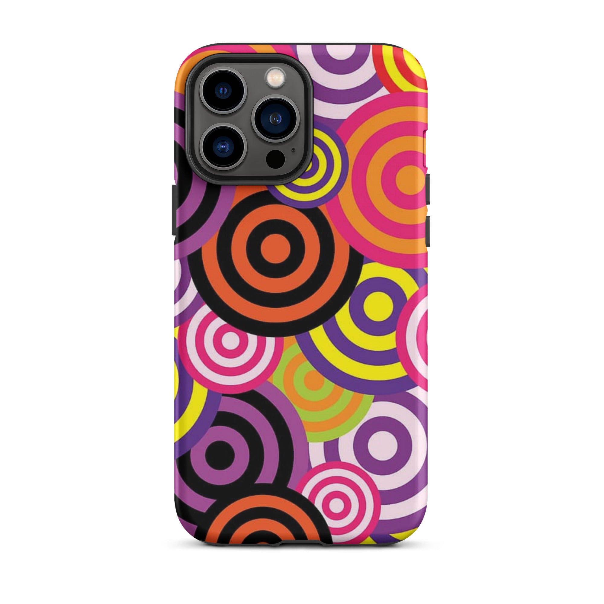 Swirly iPhone® Dual-Layered Tough Case : Fashionable Protection, Induction Charging Compatible, Global Shipping, JHTEE Accessories. - JHTEE