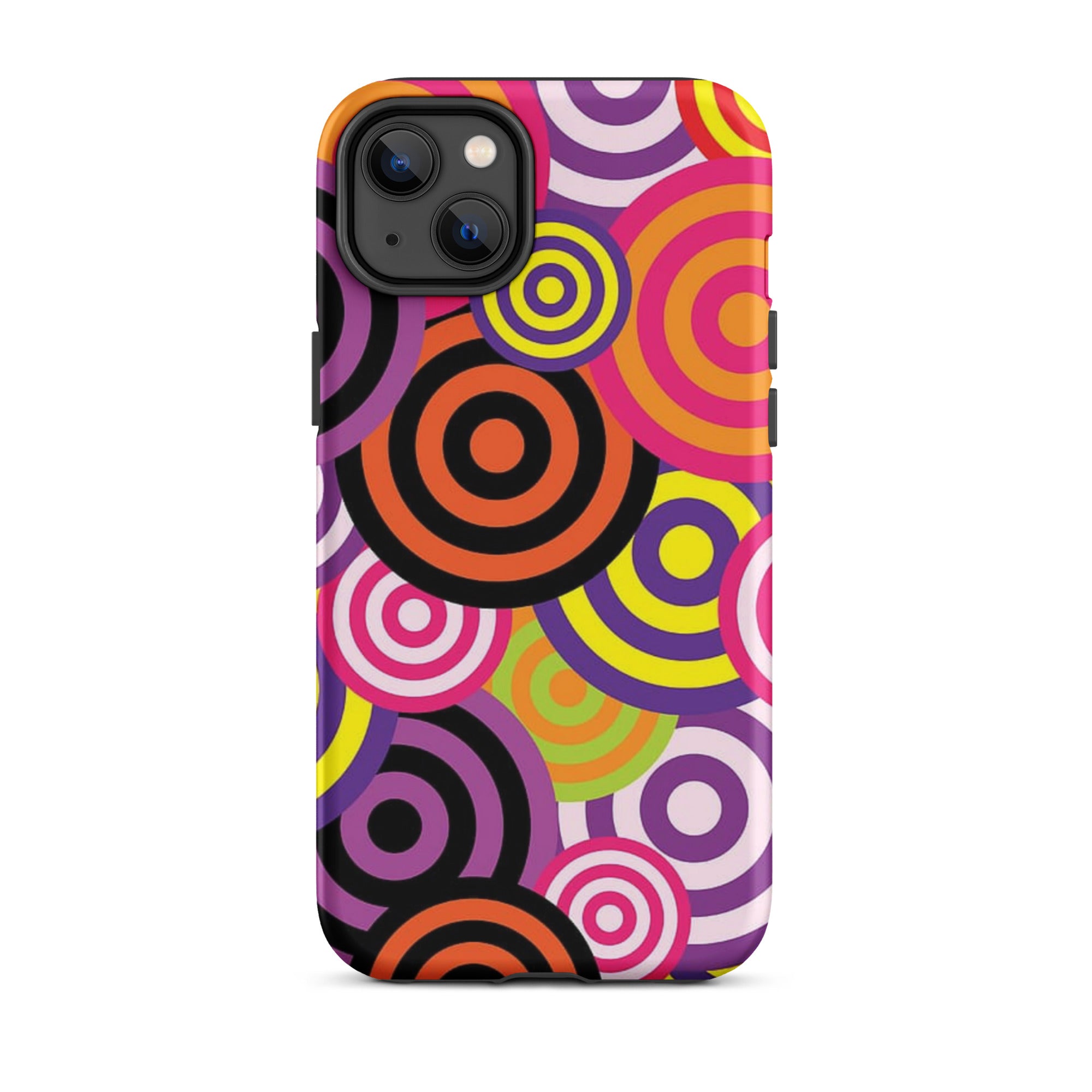 Swirly iPhone® Dual-Layered Tough Case : Fashionable Protection, Induction Charging Compatible, Global Shipping, JHTEE Accessories. - JHTEE