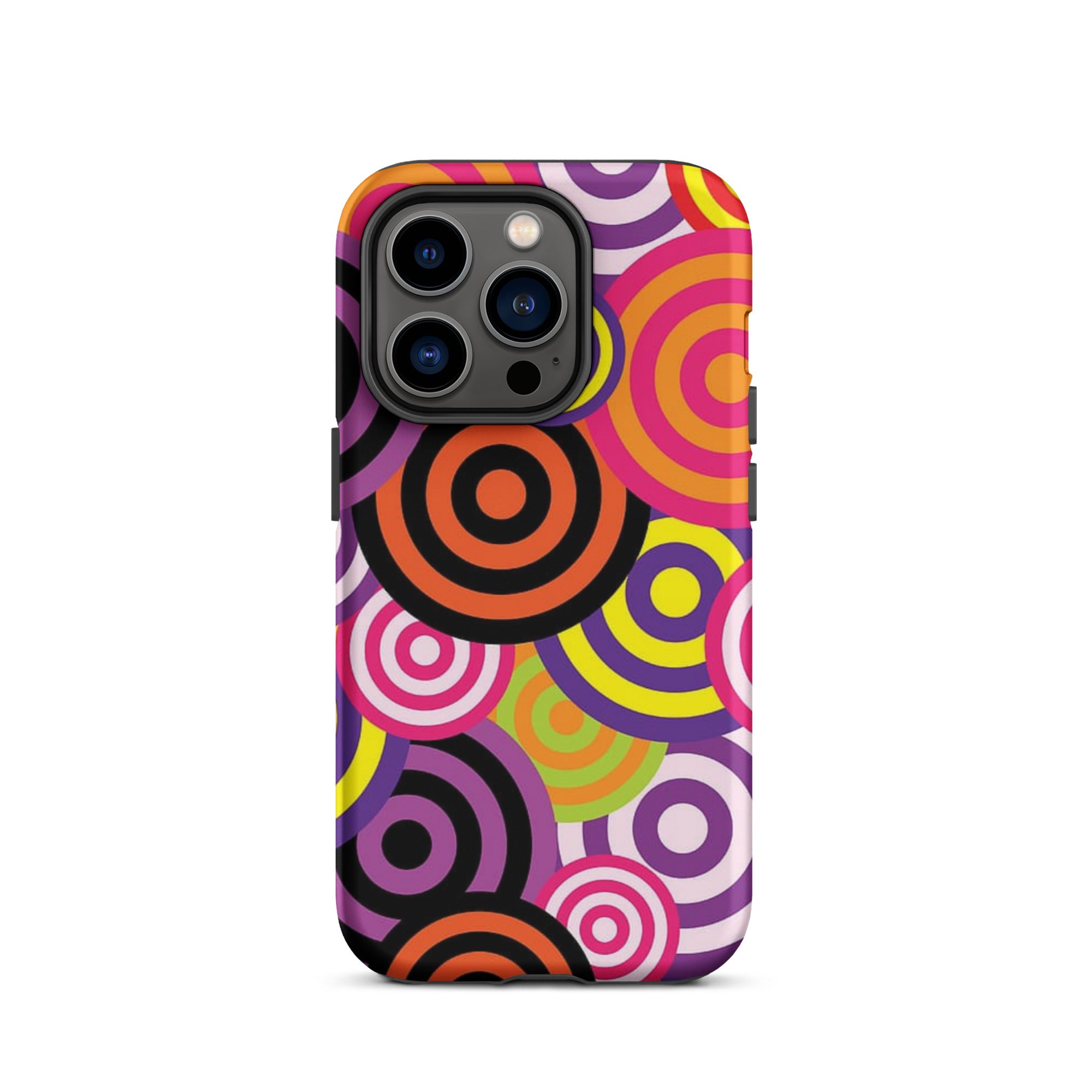 Swirly iPhone® Dual-Layered Tough Case : Fashionable Protection, Induction Charging Compatible, Global Shipping, JHTEE Accessories. - JHTEE
