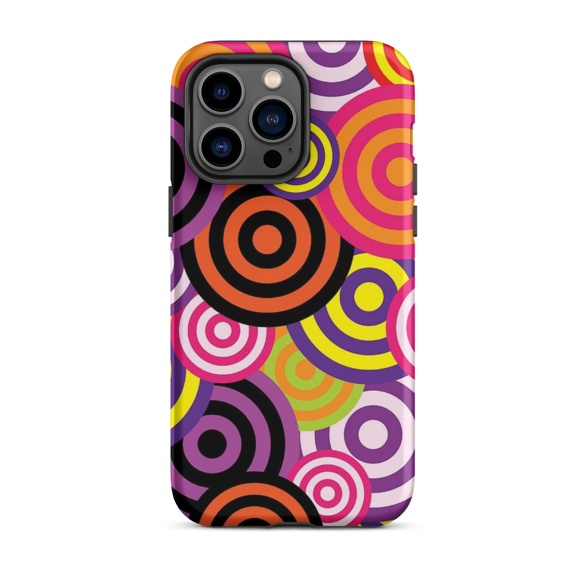Swirly iPhone® Dual-Layered Tough Case : Fashionable Protection, Induction Charging Compatible, Global Shipping, JHTEE Accessories. - JHTEE