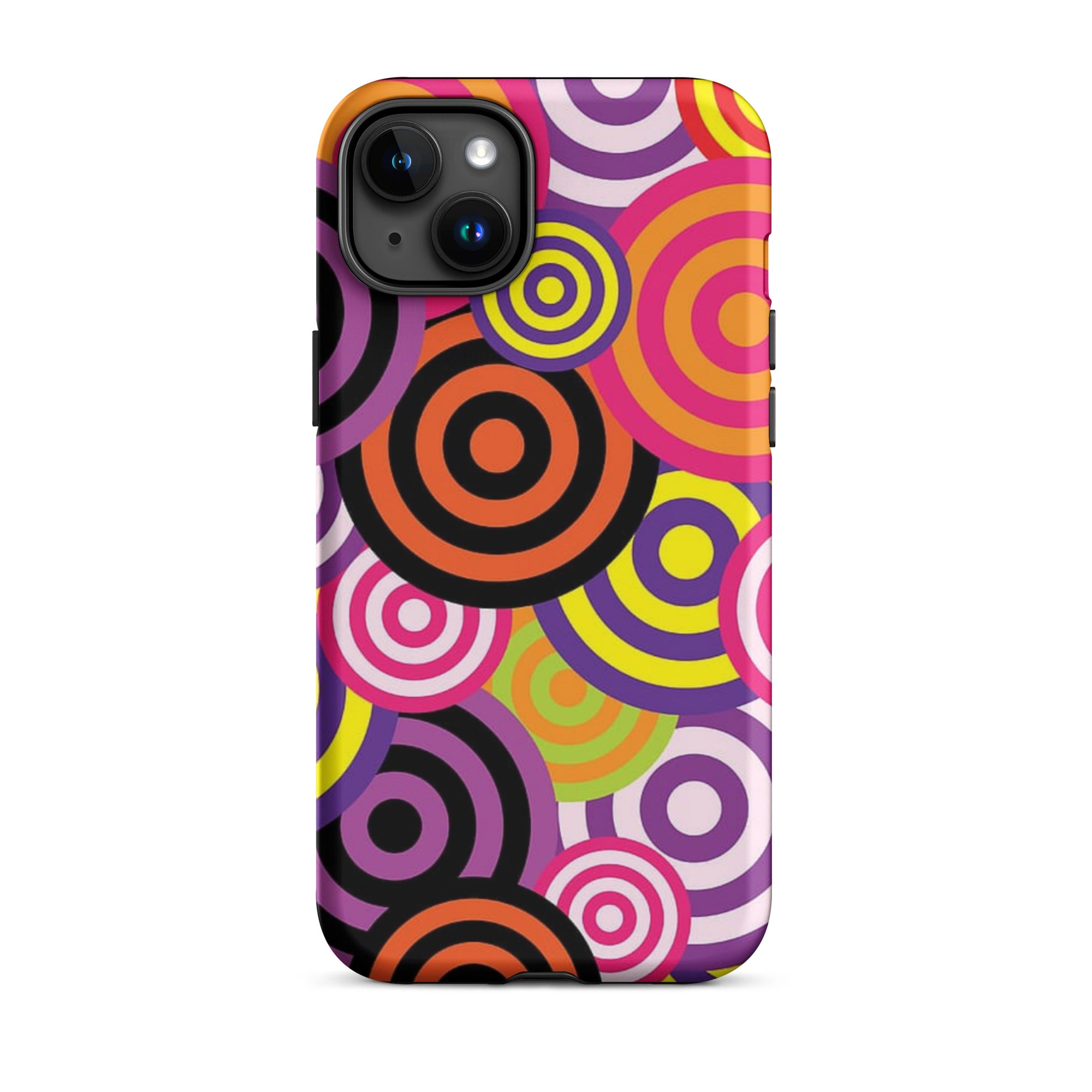 Swirly iPhone® Dual-Layered Tough Case : Fashionable Protection, Induction Charging Compatible, Global Shipping, JHTEE Accessories. - JHTEE
