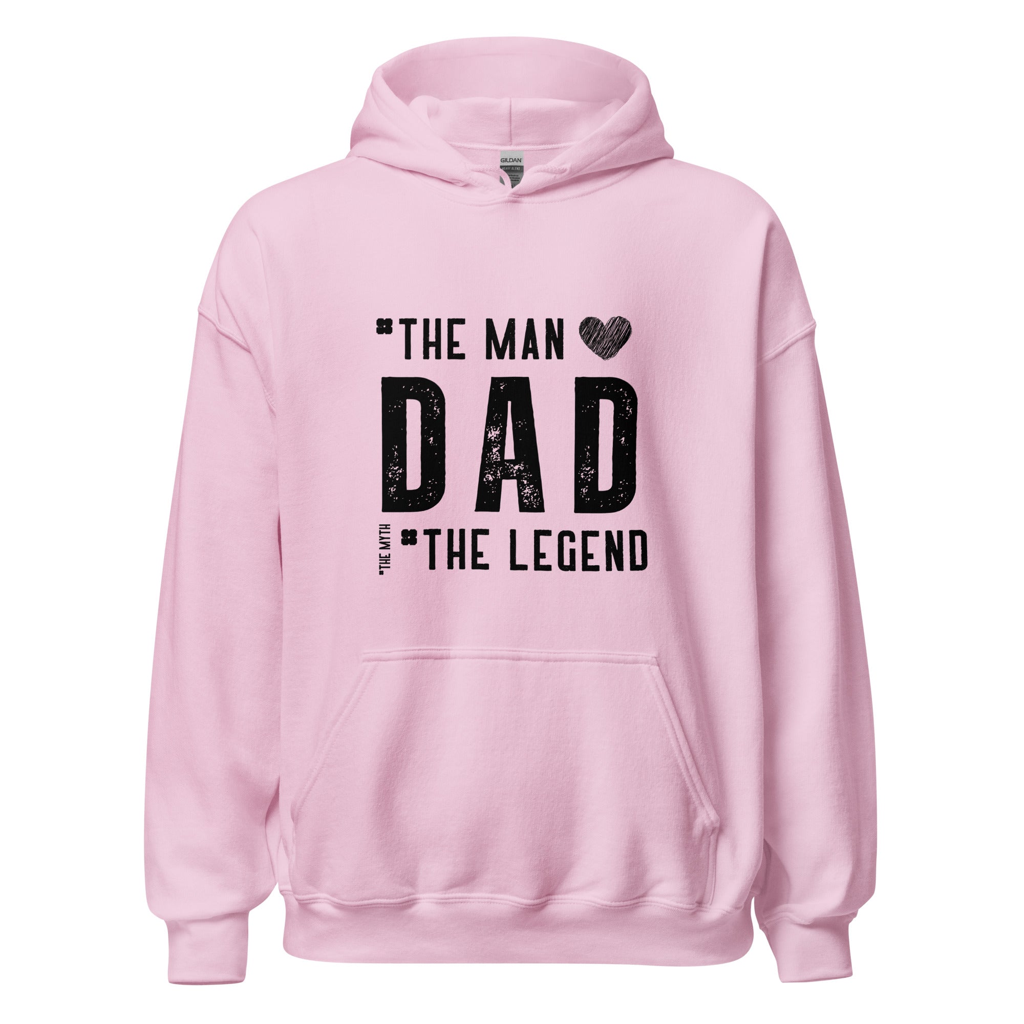 Dad The Man The Legend : Unisex Heavy Blend Hoodie - JHTEE